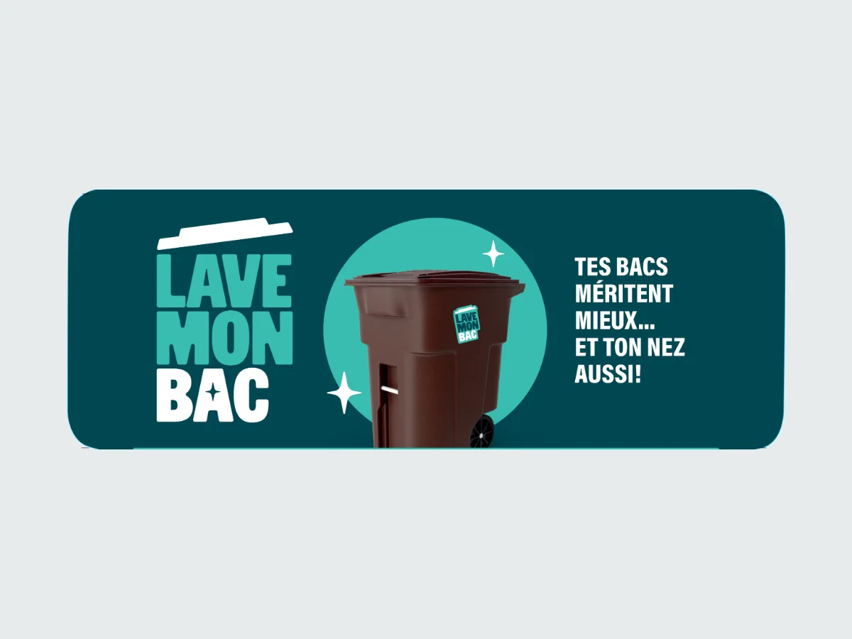L’enveloppe Lave Mon Bac qui contient le collant